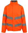 RG556 TRW457 Regatta High Visibility Pro Contract Dover Jacket Orange  colour image